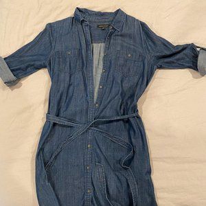 Banana Republic Chambray Shirtdress - Size 10